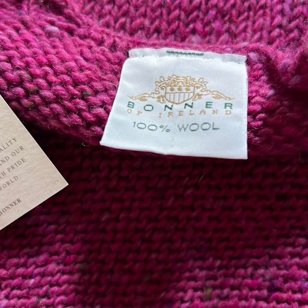 Bonner of Ireland 🇮🇪 NEW knit Wool 🧶 Shawl, Poncho, Wrap ❄️ - Picture 5 of 7